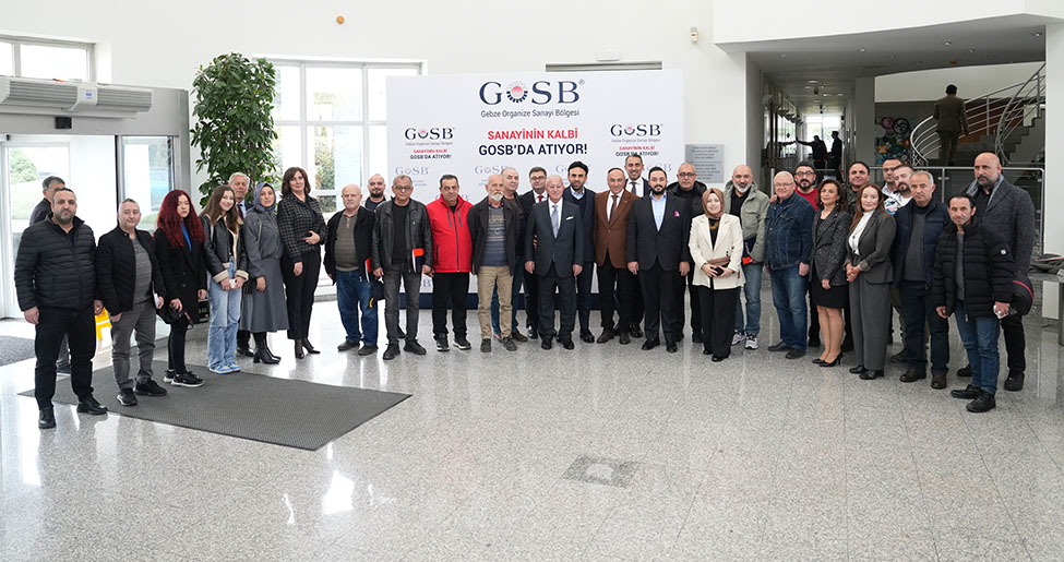 GOSB YÖNETİM KURULU, KOCAELİ VE GEBZE BASINIYLA BİR ARAYA GELDİ