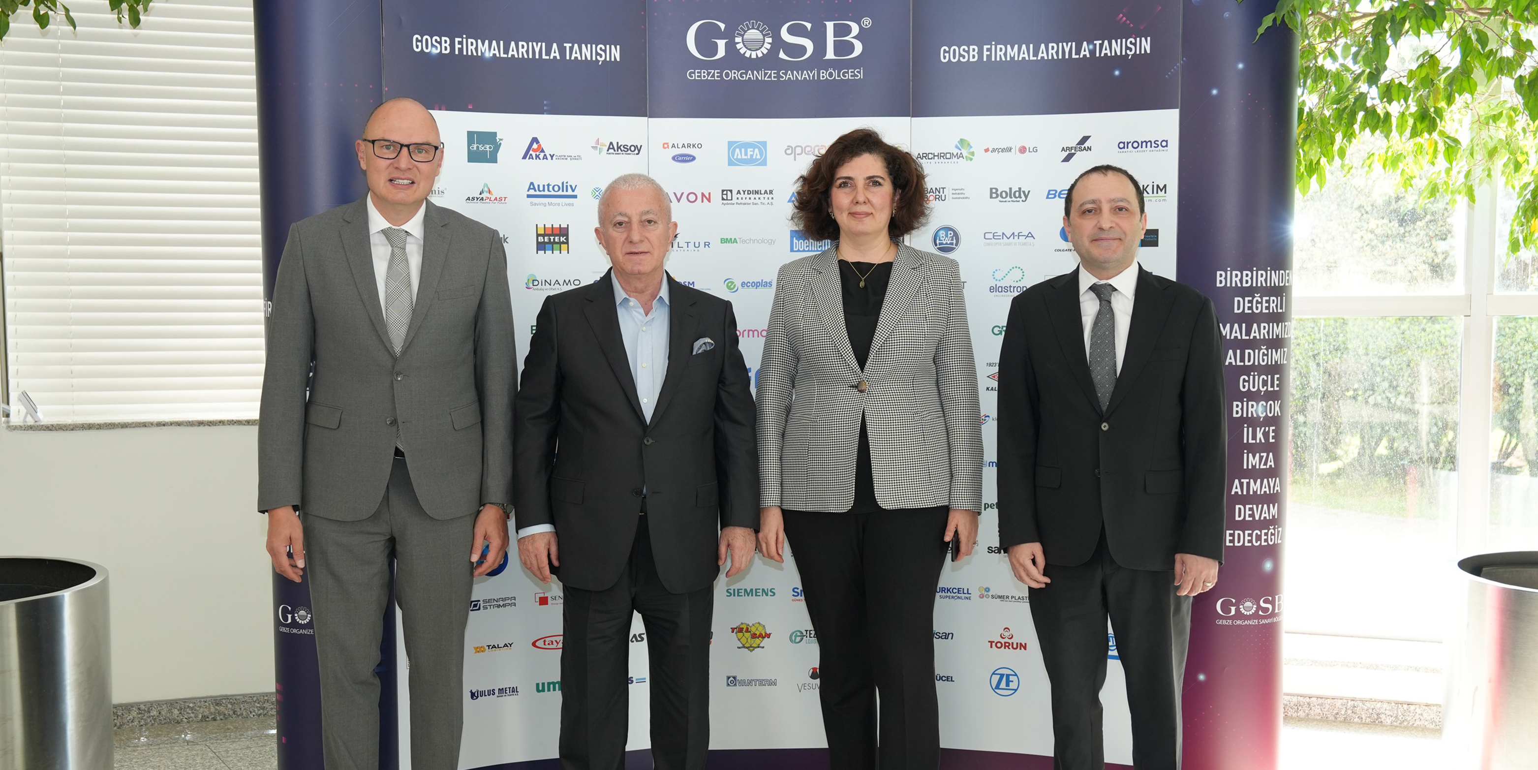 UGANDA CUMHURİYETİ İSTANBUL FAHRİ KONSOLOSU LEVENT SERDAR DERVİŞOĞLU’NUN GOSB ZİYARETİ