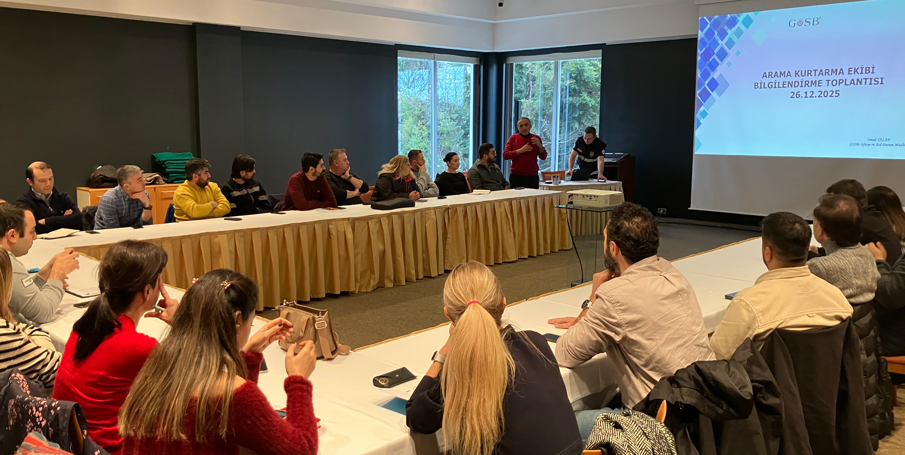 ARAMA KURTARMA BİLGİLENDİRME TOPLANTIMIZI BAŞARIYLA TAMAMLADIK