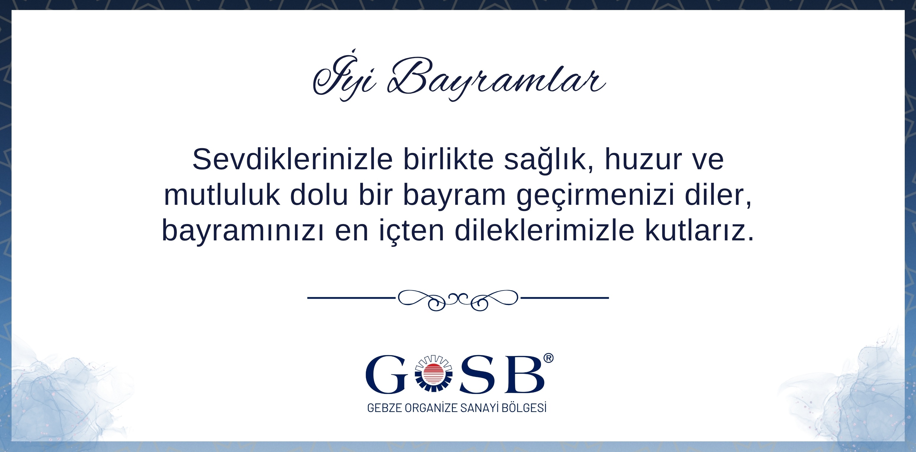 İYİ BAYRAMLAR
